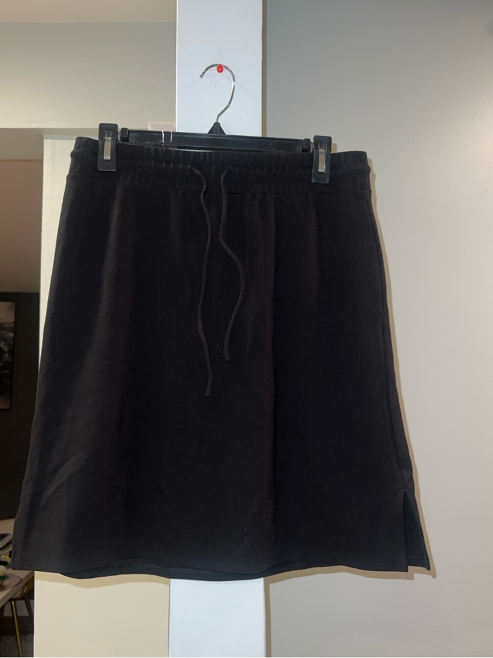 J jill wearever collection black skirt size S adjustable waist black Minimalist